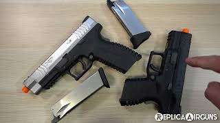 Air Venturi Springfield Armory XDM GBB Airsoft Pistol Table Top Review screenshot 5