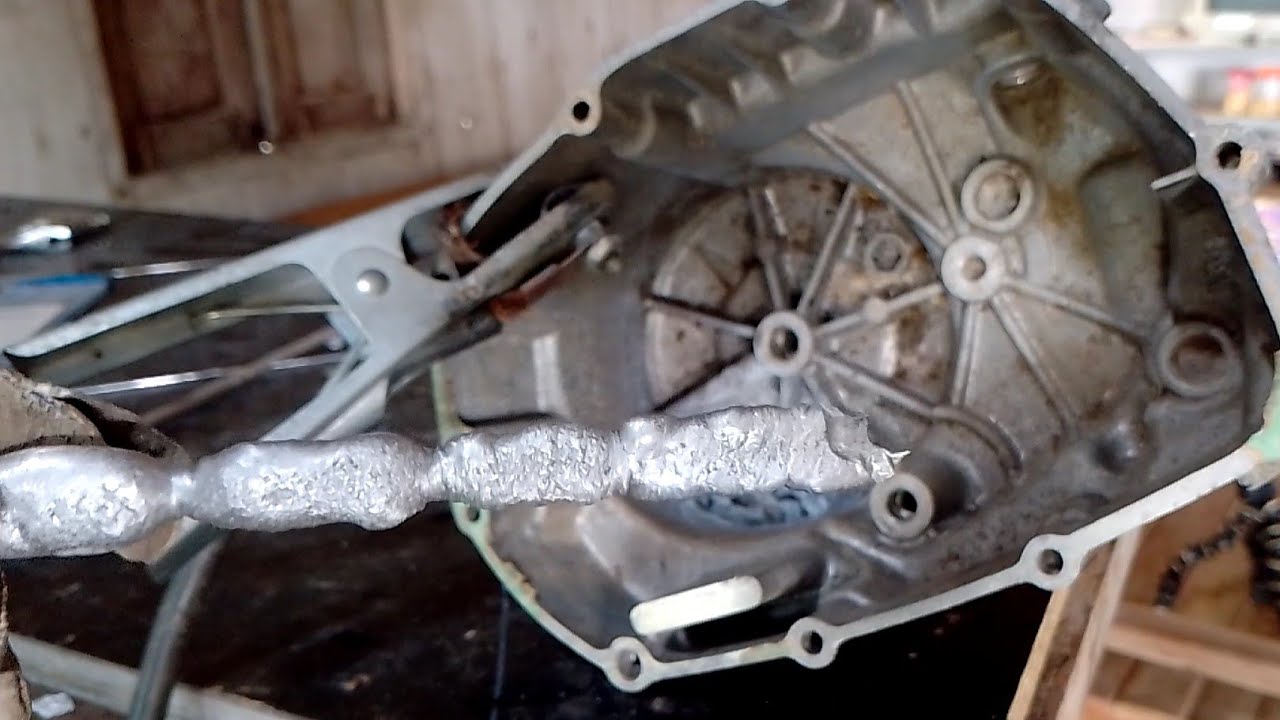 не многие знают алюминиевую сварку TIG, сварку сломанного картера