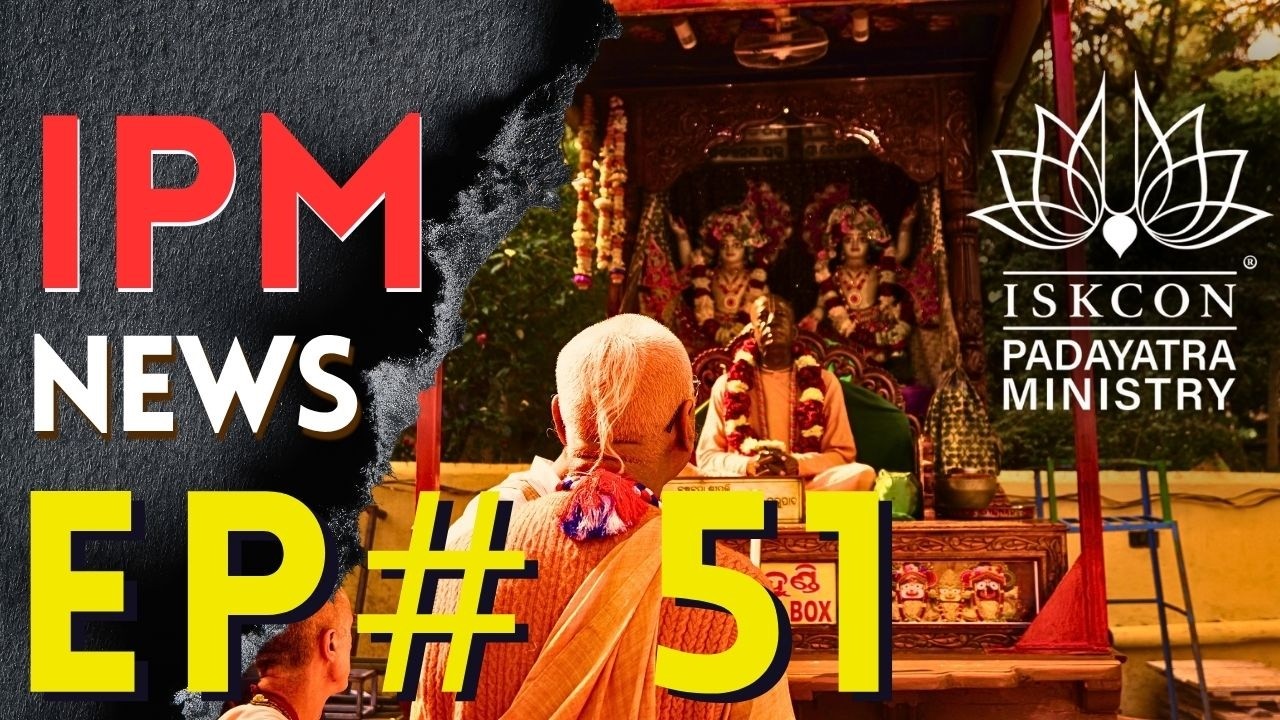 ISKCON Padayatra Ministry News Update EP# 51 | 14 April 2026 | - YouTube