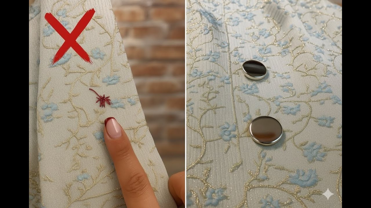⭐ “Why Your Buttons Don’t Look Clean! This Simple Sewing Trick Changes Everything”