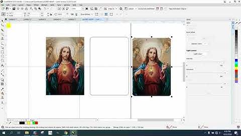 Corel Draw Tips & Tricks Intersect and Vignette for a photo