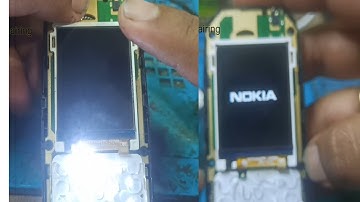 nokia ta 1010 blank display solution. light problem.  black display problem Jampring Nokia. 105.