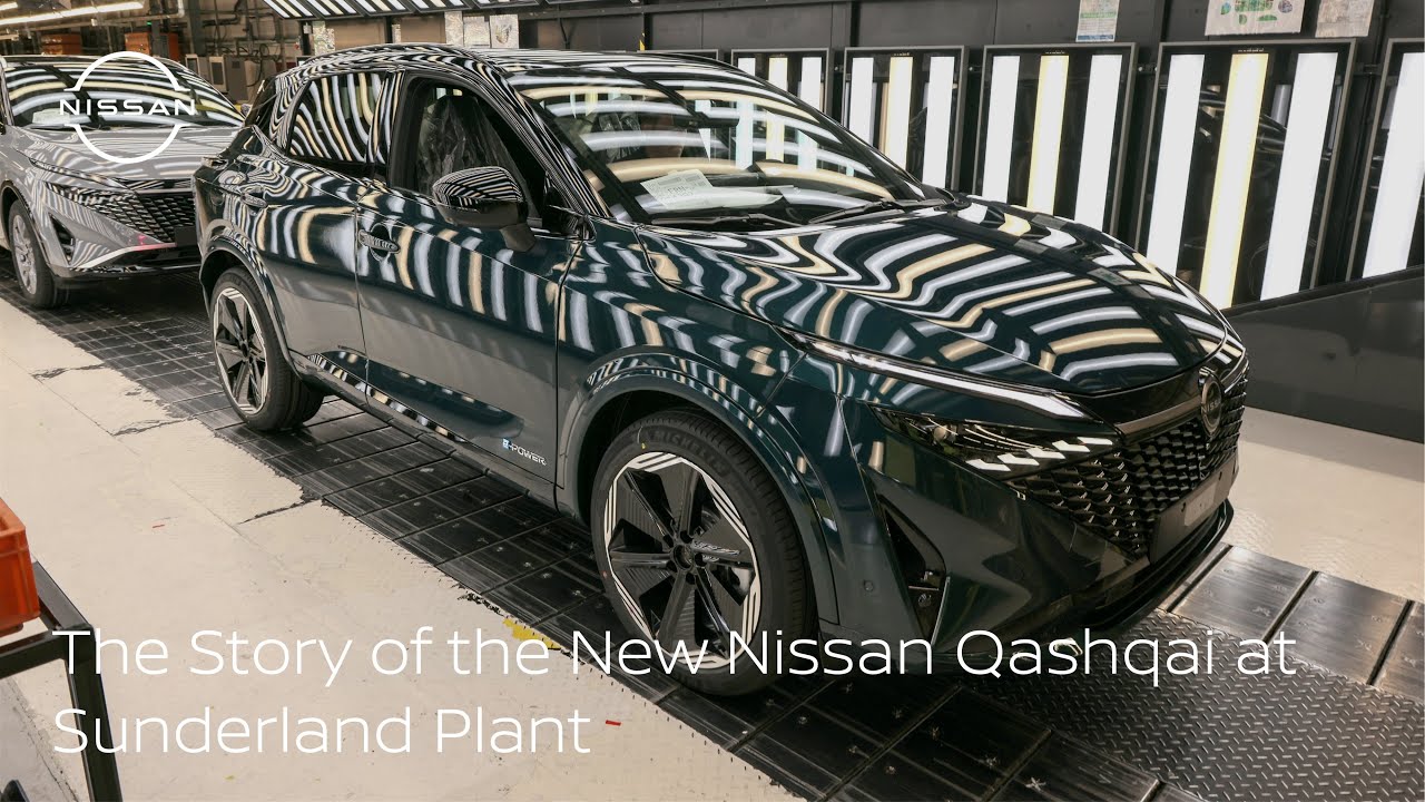 The story of the New Nissan Qashqai at Sunderland Plant - YouTube