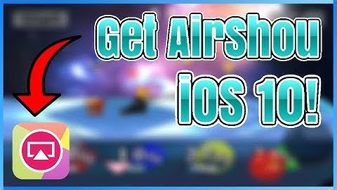 AirShou iOS 10 for iPhone/iPad/iPod Screen Recorder and Streamer is back! | Tutorial