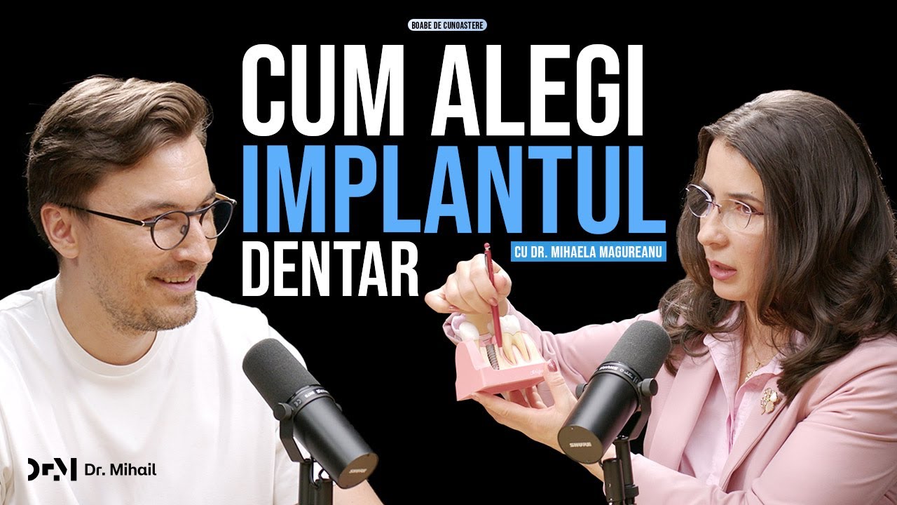Totul despre IMPLANTUL DENTAR | BOABE DE CUNOAȘTERE | cu Dr. Mihaela Măgureanu