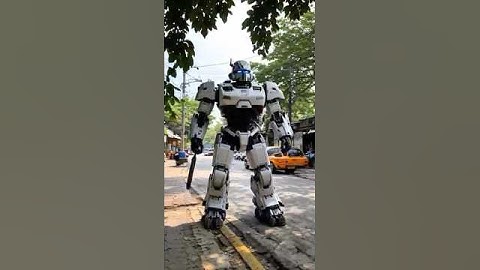Xe bồn siêu to biến hình trở thành robot transfomer #autobot #robot #transfigure