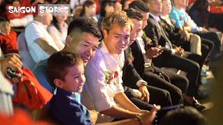 Văn Toàn, Đức Chinh làm gì khi ngồi dự lễ trao giải Fair Play 2018