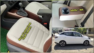 Hyundai Aura Airbag Compatible Seat Cover Bucket Fitting Seatcover