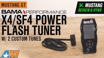 1999-2004 Mustang GT & Bullitt Bama X4/SF4 Power Flash Tuner w/ 2 Custom Tunes Review & Dyno Test