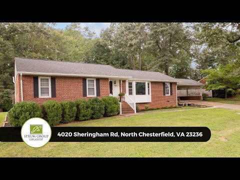 4020 Sheringham Rd, North Chesterfield, VA home video tour