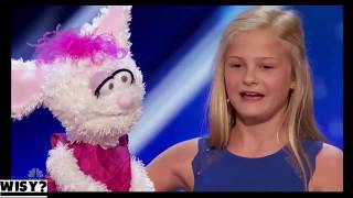 America's Got Talent 2017 Darci Lynne Farmer Auditions 1 Full Audition with judge comments