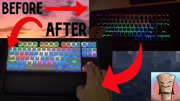 HyperX Pudding PBT Keycaps Unboxing and Review (On The Razer Blackwidow V2 TE)