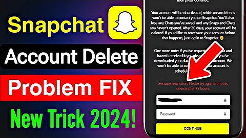How to fix: security restriction please try again from this device after 72 hours