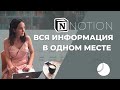 Всё в одном месте. Как организовать всю важную информацию на базе notion