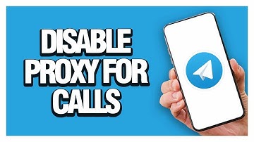 How To Disable And Turn Off Proxy For Calls On Telegram App ( Tutorial ) Easy