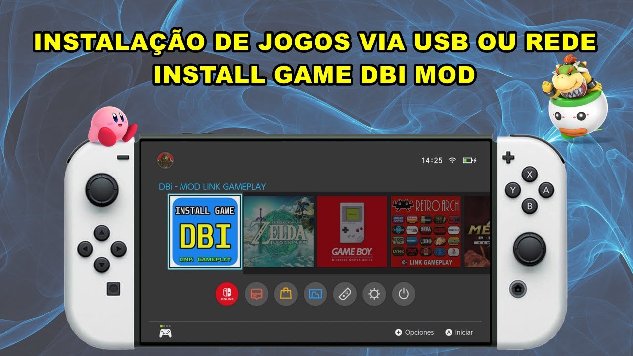 INSTALAÇÃO DE JOGOS VIA USB OU REDE - INSTALL GAME DBI MOD - NINTENDO SWITCH  