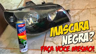 COMO FAZER MASCARA NEGRA EM CASA