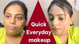 Everyday Makeup Look || only six products || Ekta Gupta