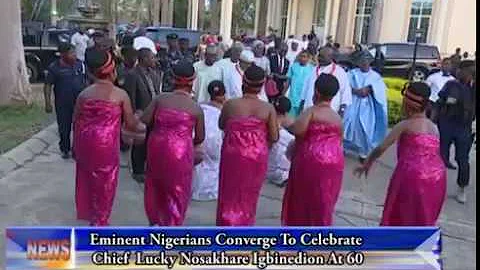 Eminent Nigerians converge to celebrate Chief Lucky Igbinedion @ 60
