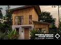 Modern Amakan House (5x6.50m) /  Bahay Kubo w/ 2 Bedrooms