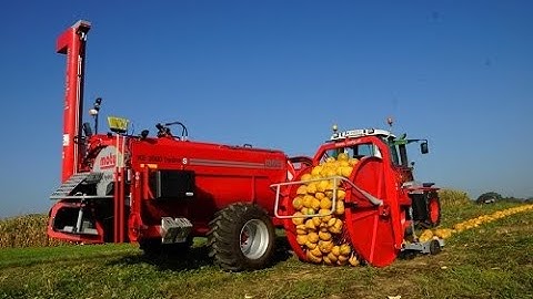 Những cổ máy thu hoạch nông nghiệp hiện đại nhất I The most modern agricultural harvesting machines
