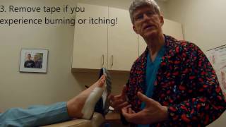 What To Do When Your Foot Is Taped screenshot 2