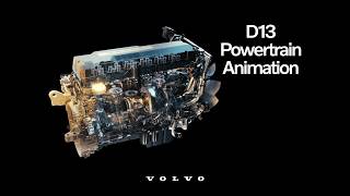 Volvo Trucks — D13 Powertrain 30s Animation