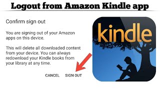 how to sign out of kindle on macbook how to sign out of kindle on macbook