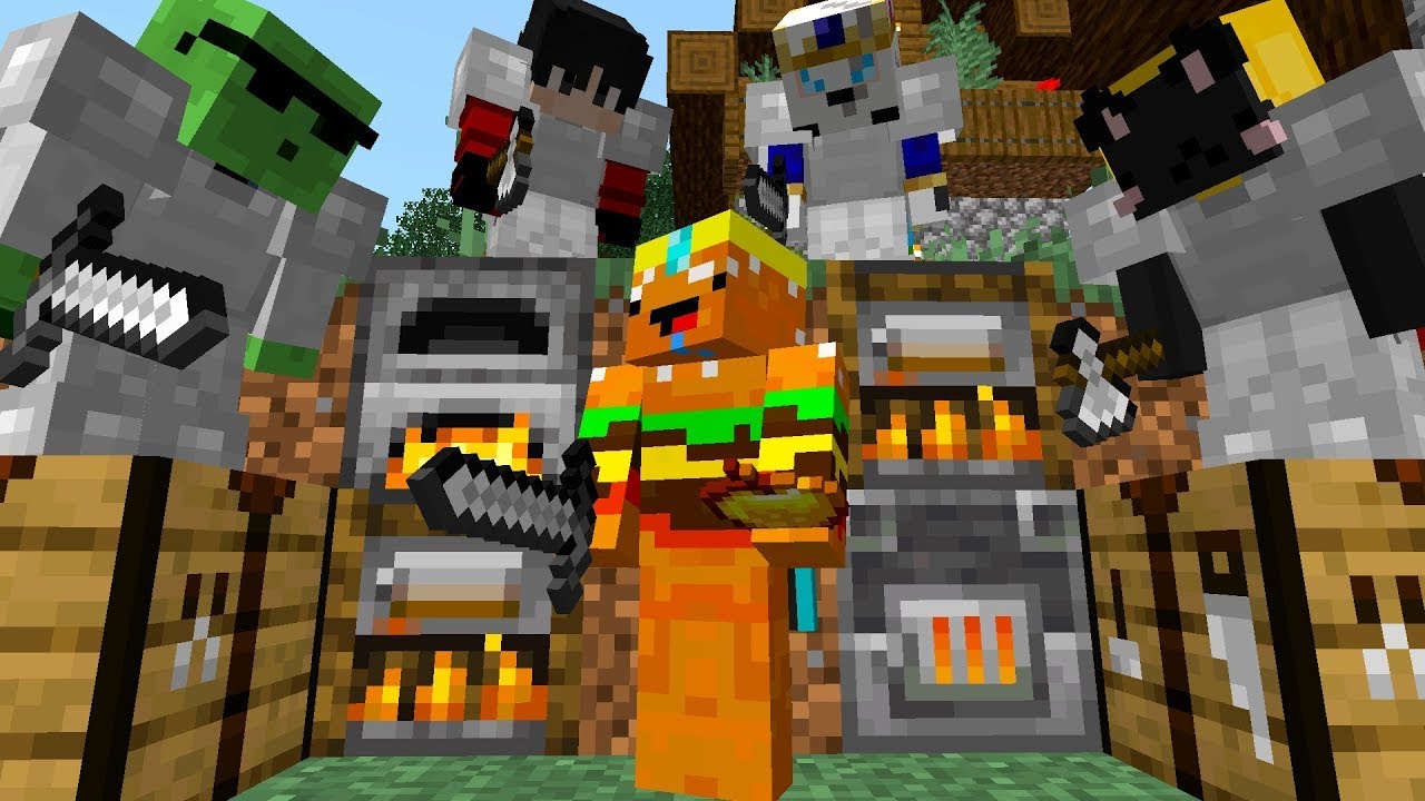 Minecraft Speedrunner VS 4 Hunters FINALE REMATCH