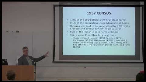 The changing language worlds of Singapore | SOAS University of London