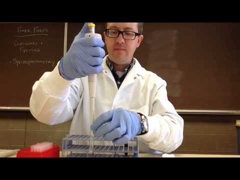 Chemistry - Micropipettes & Micropipetting
