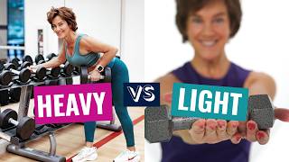 Heavy vs Light Weights After 50 (wish ALL women knew this)