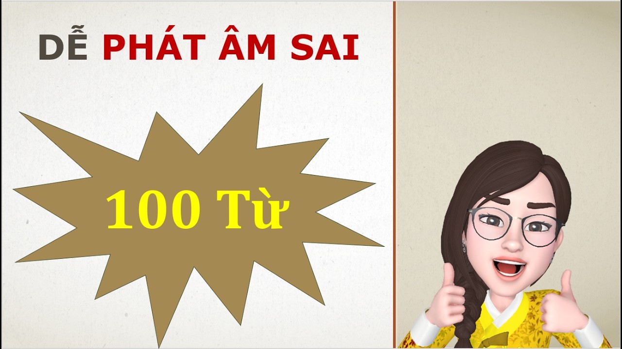 100 từ dễ PHÁT ÂM SAI - Luyện phát âm Tiếng Hàn cho người Việt Nam - Hàn Ngữ SeoNa