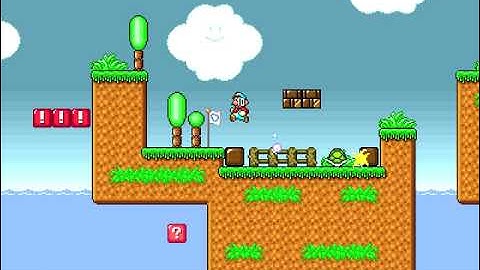 SMBX2 Beta 3 New Super Mario Bros. DS Remake World 3