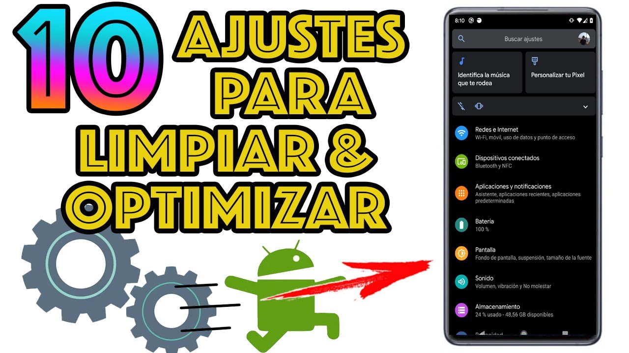 10 BRUTALES AJUSTES QUE DEBES APLICAR EN TU TELEFONO PARA LIMPIAR ...