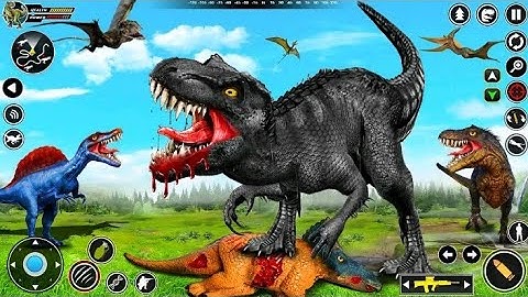 Wild Dinosaur Hunting Island Android Gameplay #2