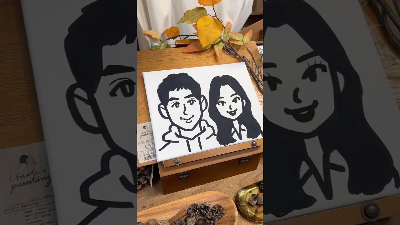 $13 PORTRAIT SOUVENIR IN KOREA 🇰🇷✨ 