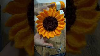 crochet sunflower #crochetsunflower #crochetforbeginners #crochet #handmadeseller #handmade #art