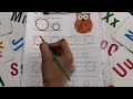 Learn to trace letter O🍊| worksheet for preschool toddlers| @Abcprelearning #abcd #youtube #learning