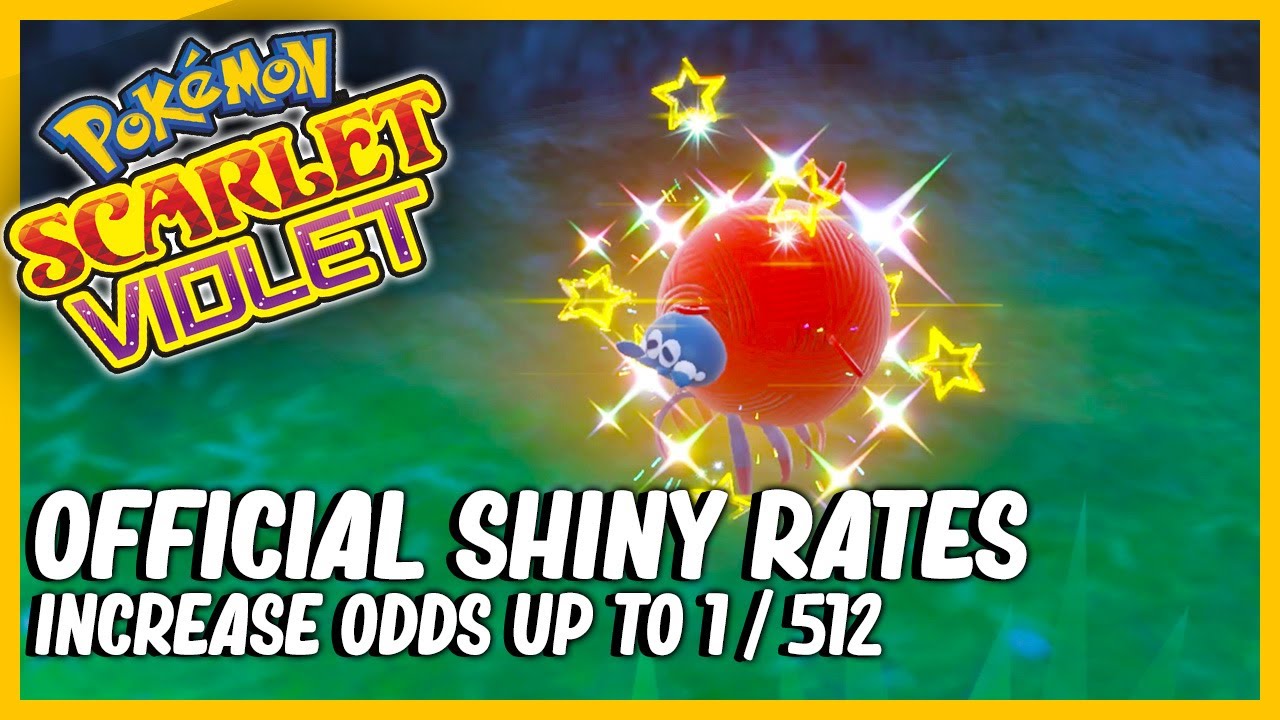 Pokemon Scarlet and Violet  Shiny Pokemon - How To Increase Odds