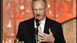 Gene Hackman Wins The Cecil B. DeMille Award - Golden Globes 2003
