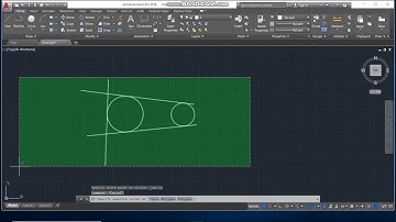 How to draw circle and different types of circles in AutoCAD