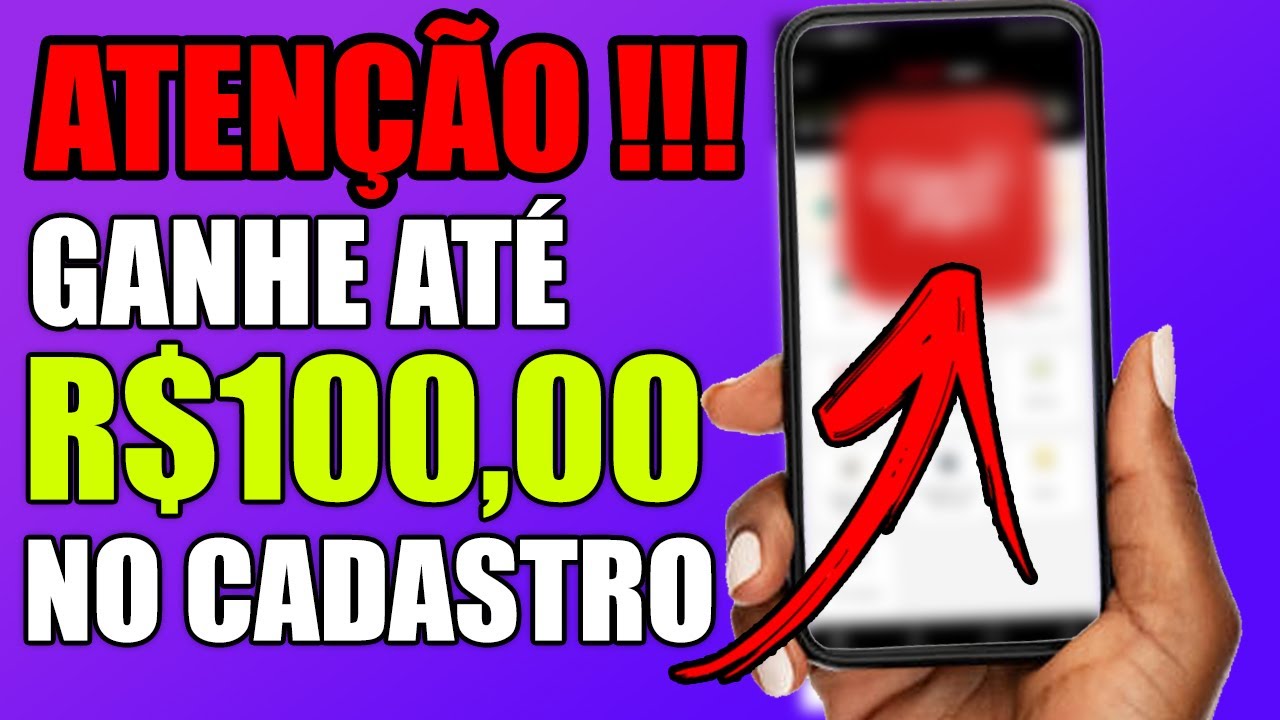 (APP PAGA $100 NO CADASTRO) PAGANDO NO PIX POR CADASTRO 2022🤑COMO GANHAR DINHEIRO NA INTERNET ✅