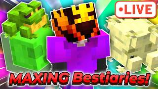 🔴 MAXING Lotus Bestiary!! (Level 568) 🔴 Hypixel SkyBlock LIVE