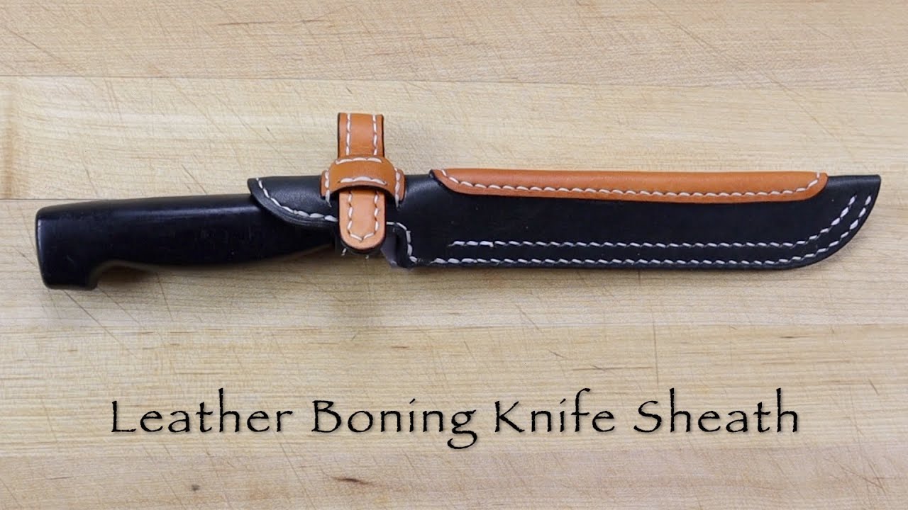 Boning Knife with Leather Sheath