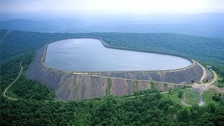 Amazing Heart Shaped Water Reservoir, AMERICA