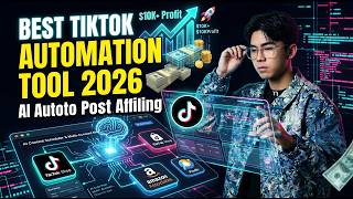 Best TikTok Automation Tool 2026 | AI Auto Post for Affiliate Marketing