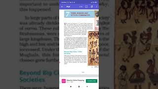 class 7th sub sst chapter 7  topic  Beyond big cities: tribal societies.
