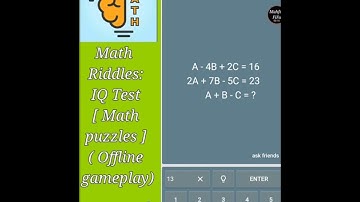 Math Riddles Level 63 📐📊📚 Math IQ Test puzzle | walkthrough, Android, offline gameplay @MahfuzFIFA