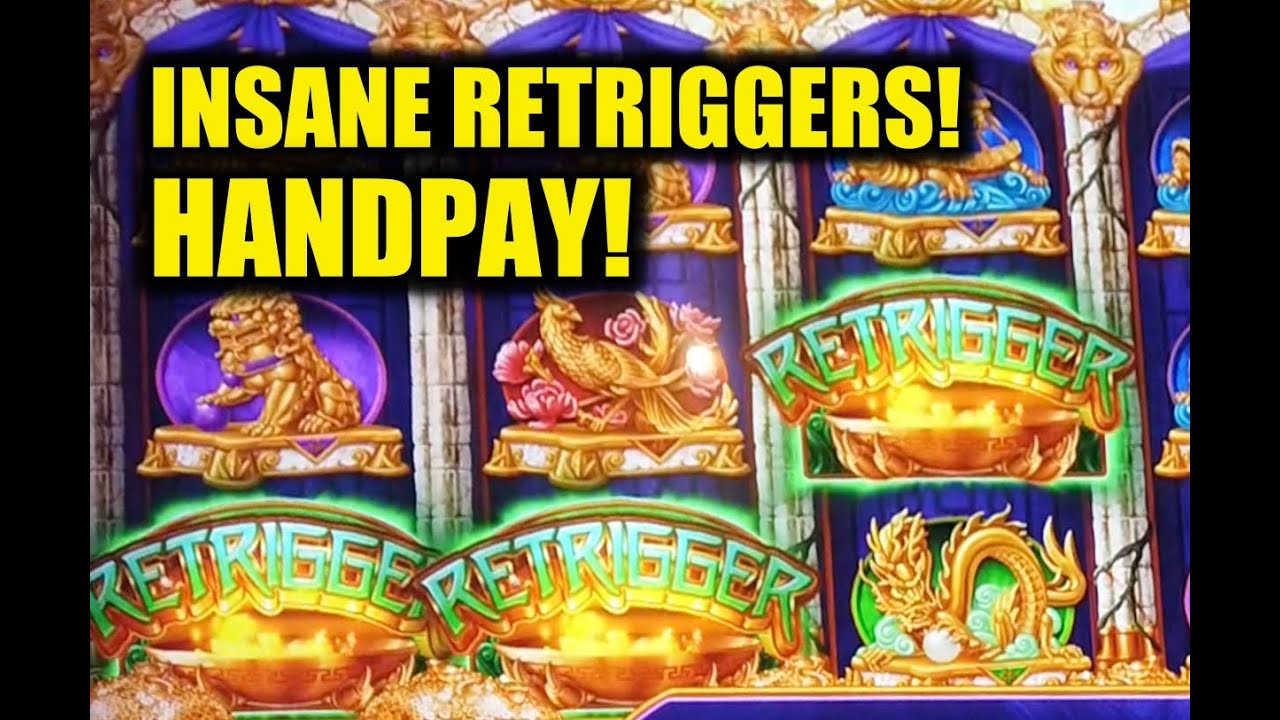 INSANE RETRIGGERS: Mighty Cash Double Up Handpay